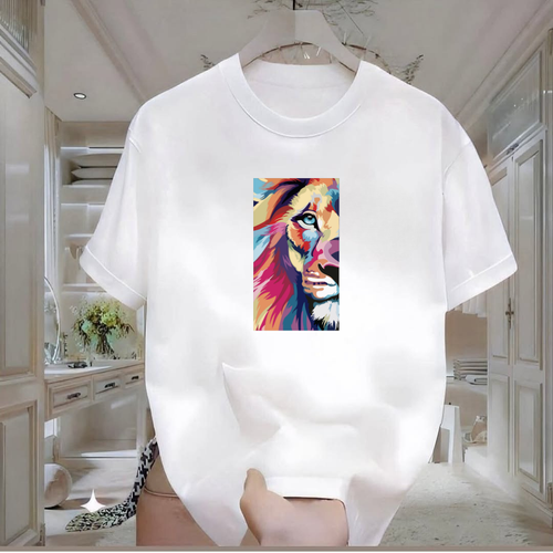 Aslan Baskılı Tshirt