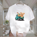 Surf Bear Baskılı Tshirt
