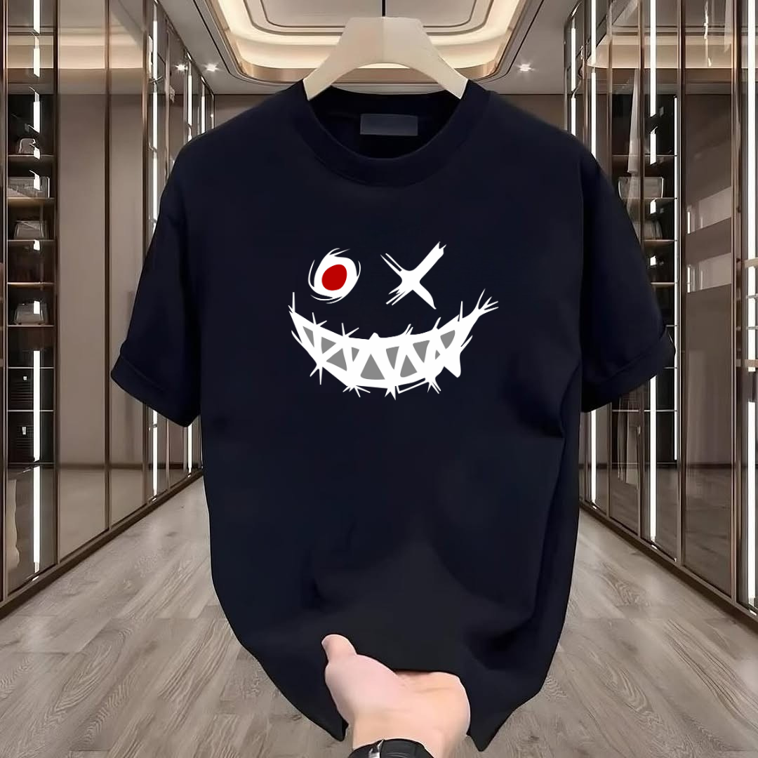 Smile Baskılı Tshirt