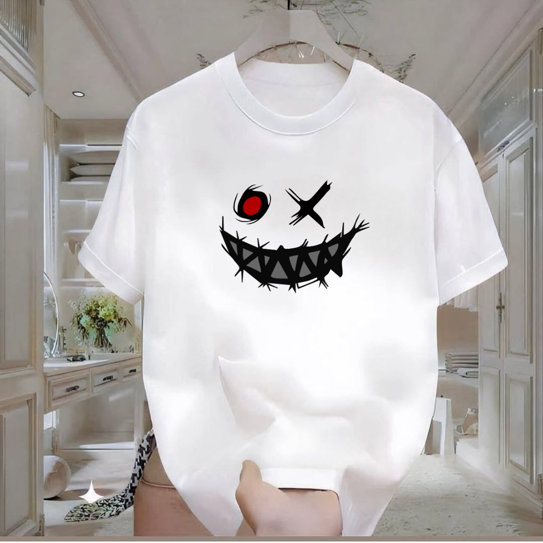Smile Baskılı Tshirt