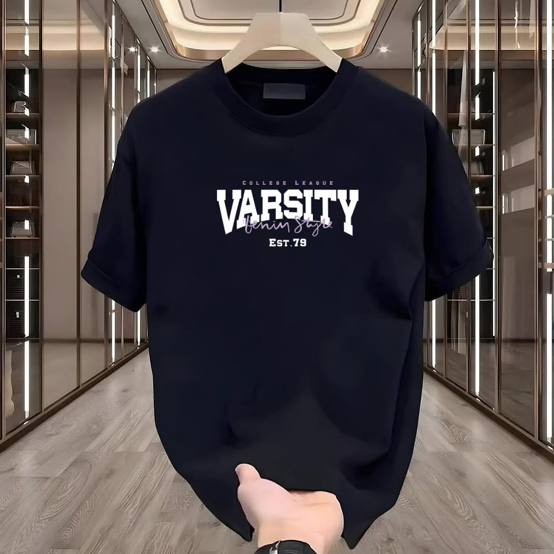 Varsity Baskılı Tshirt