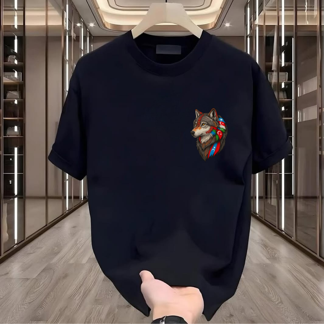 Kurt Baskılı Tshirt