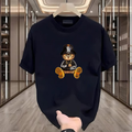 Oturan Ayı Baskılı Tshirt
