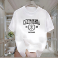 California Baskılı Tshirt