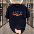 California Baskılı Tshirt