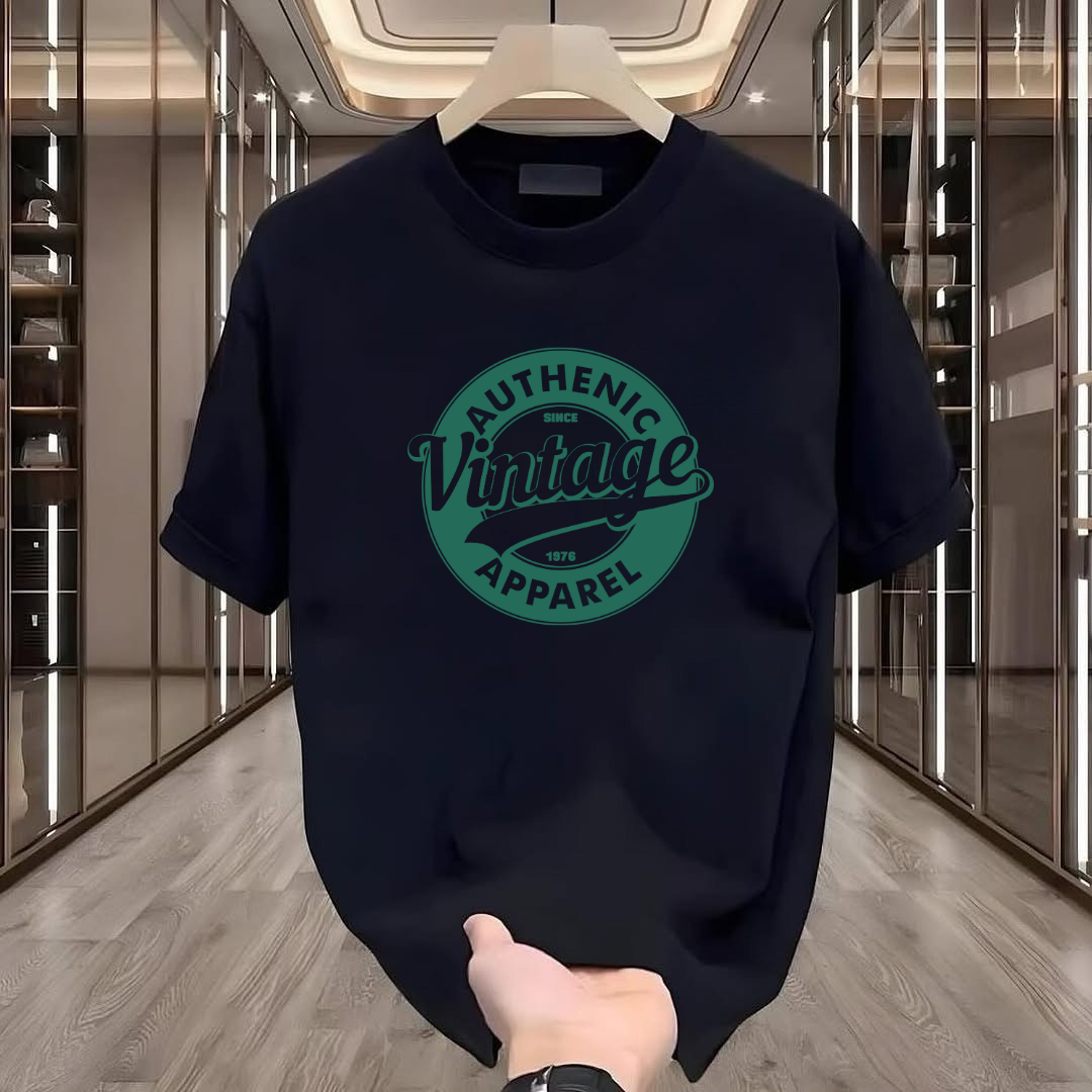 Vintage Baskılı Tshirt