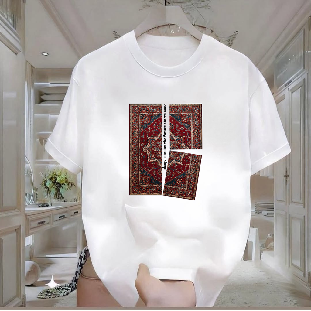 Halı Baskılı Tshirt