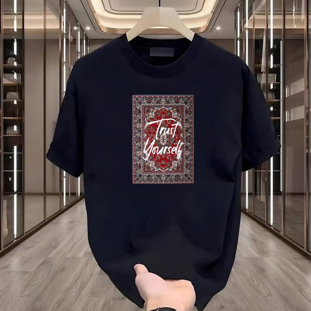 Trust Yourself Baskılı Tshirt