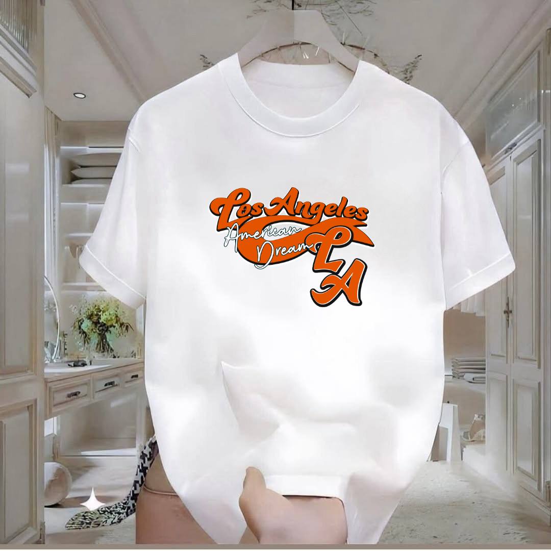 Los Angeles Baskılı Tshirt
