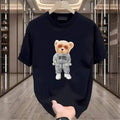 NYC Bear Baskılı Tshirt