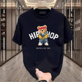 HipHop Bear Baskılı Tshirt