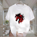 At Baskılı Tshirt