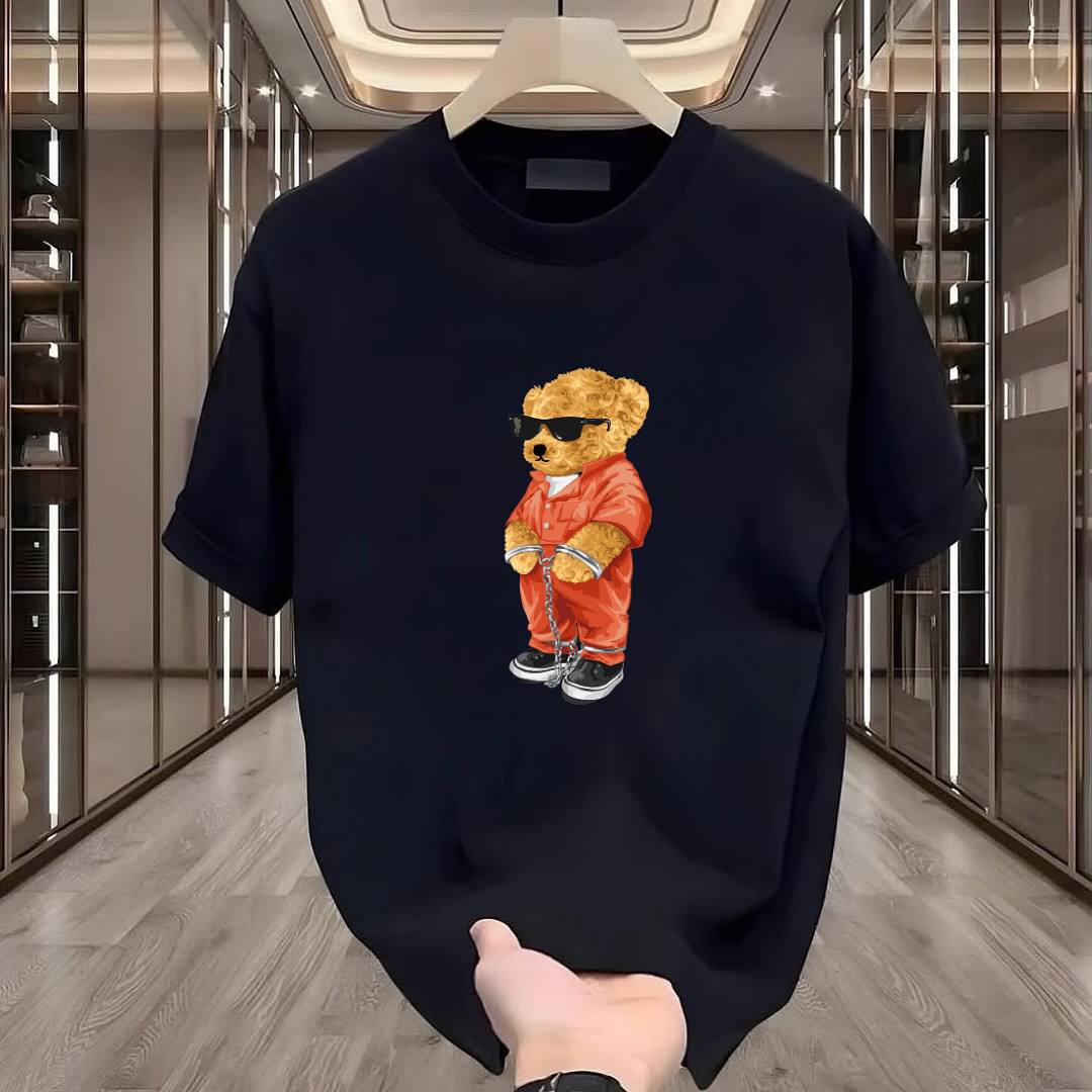 Mahkum Ayı Baskılı Tshirt