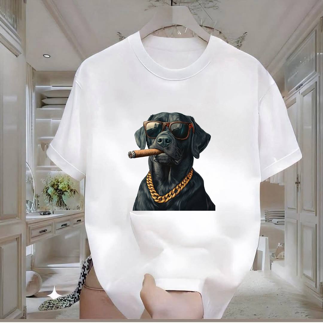 Dog Baskılı Tshirt