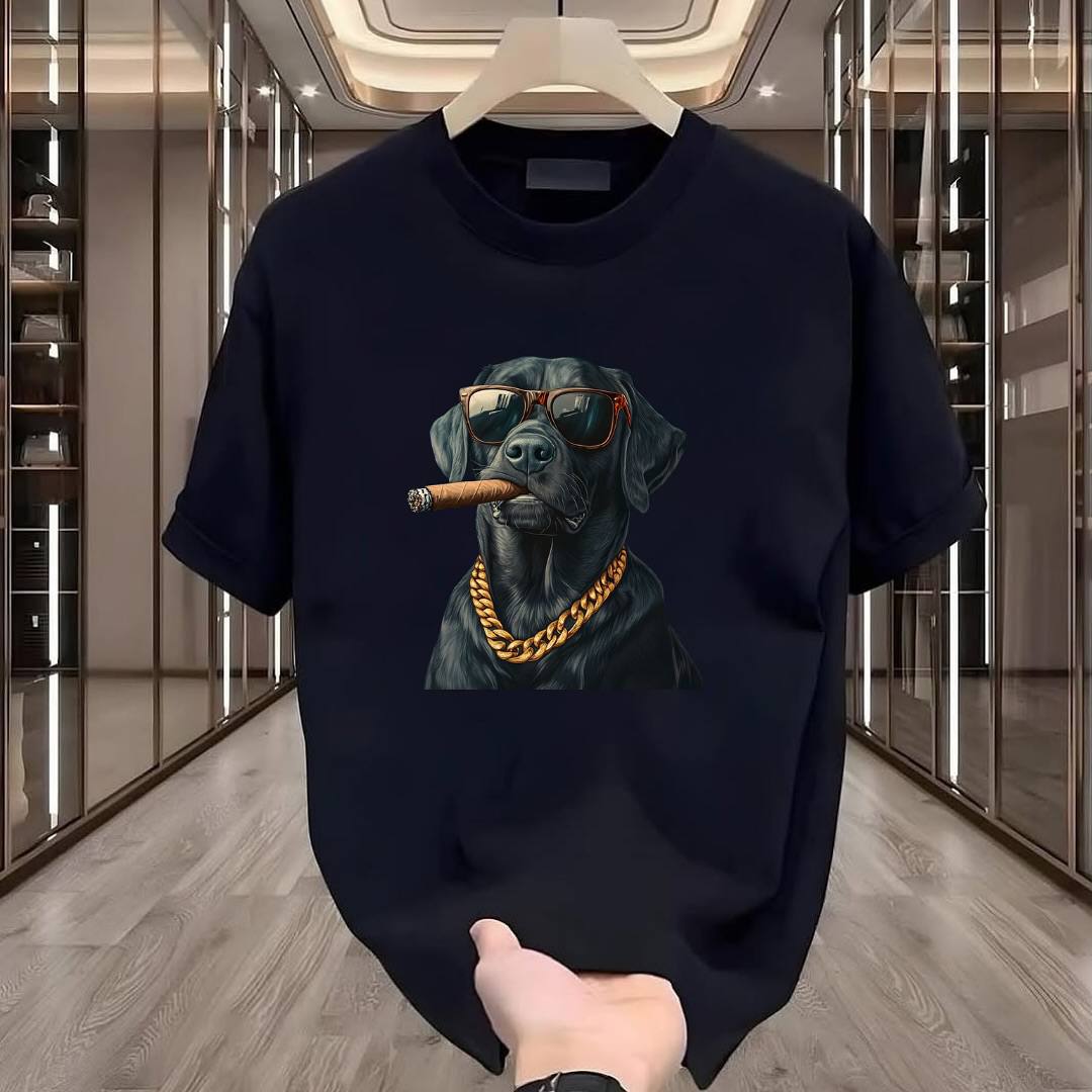 Dog Baskılı Tshirt